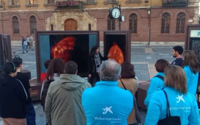 Visita «Otros Mundos» Programa Infantojuvenil Fundación La Caixa