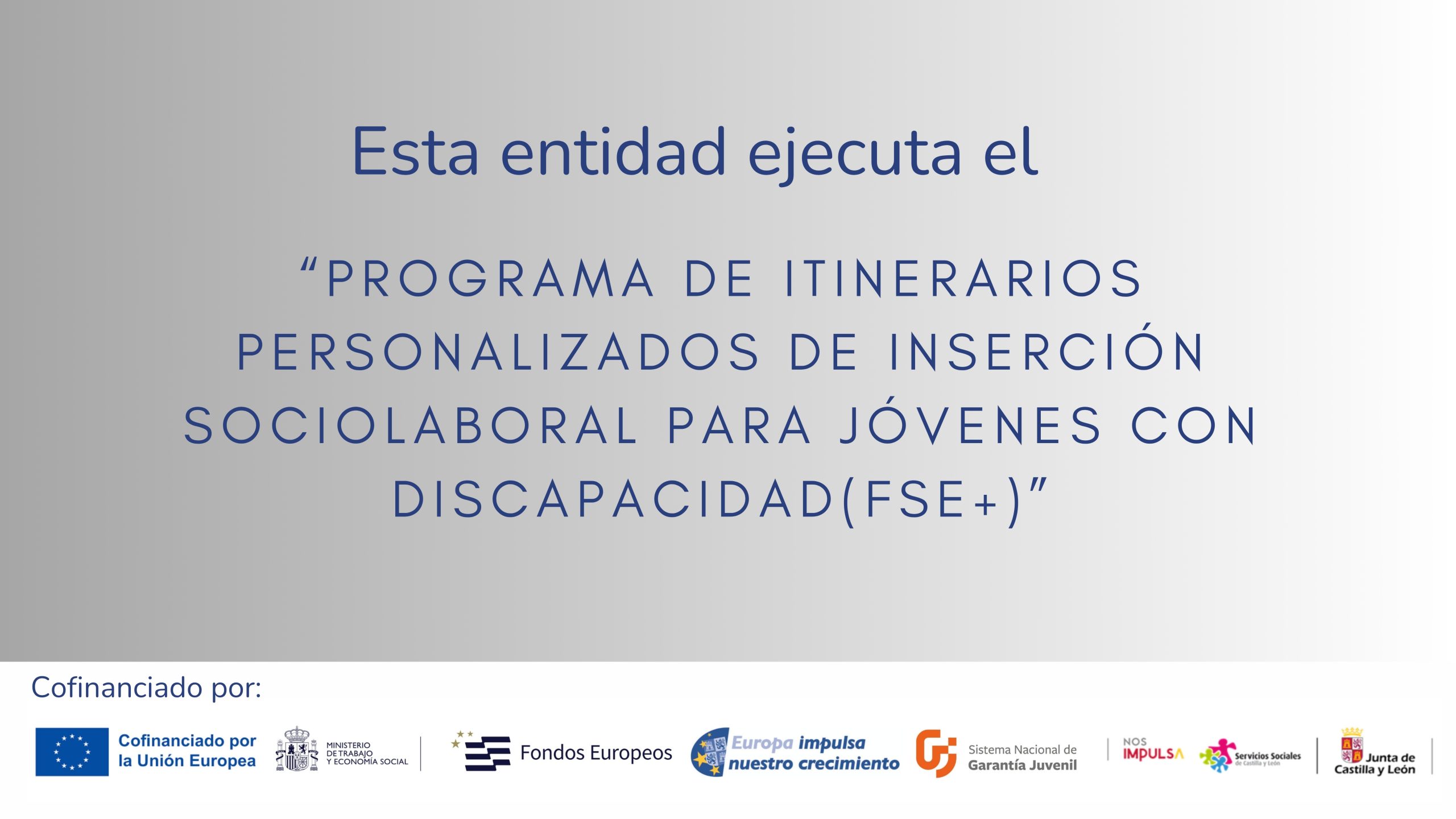 CARTEL ITINERARIOS JÓVENES CON LOGO GARANTIA JUVENIL