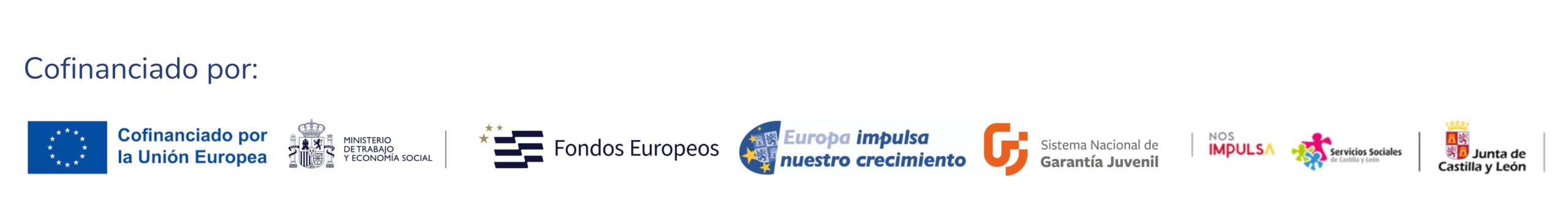 LOGOS  ITINERARIOS JÓVENES CON LOGO GARANTIA JUVENIL